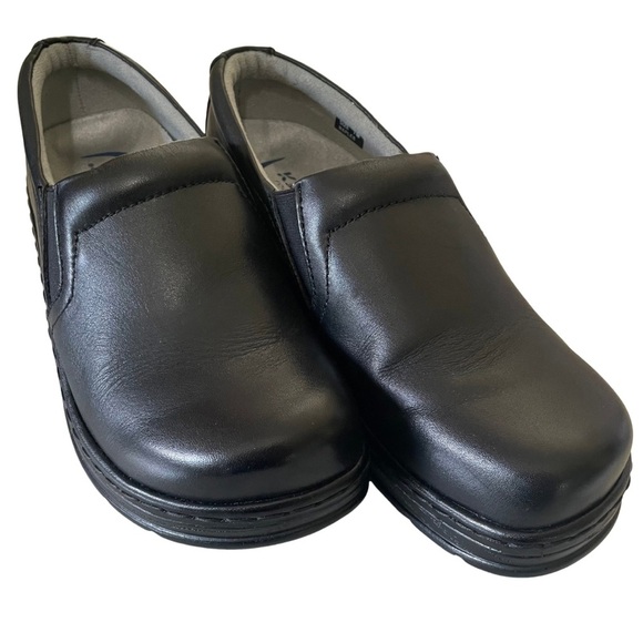 Klogs Naples Black Loafers Slip-Ons Comfortable Nursing Durable - Picture 1 of 8